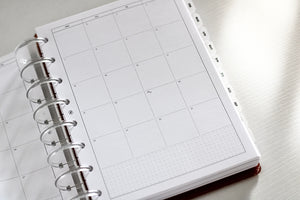 2026 Dated Open Inspiration Monthly Planner Insert