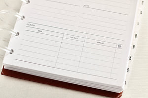 2026 Dated Open Inspiration Monthly Planner Insert