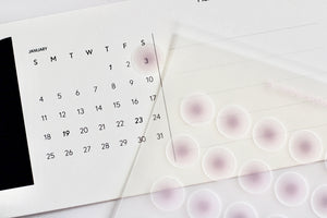 Blushing Essential Dot Stickers-Pretty Pink