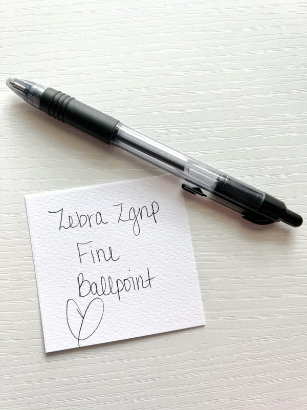 Zebra Z Grip Ballpoint Pen- Black Ink image 0