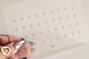 Blushing Essential Dot Stickers-Pretty Pink