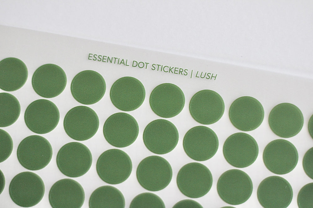 Essential and Tiny Dot Sticker Sets-Lush