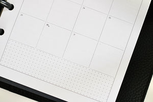 2026 Dated HHWSC Monthly Planner Insert