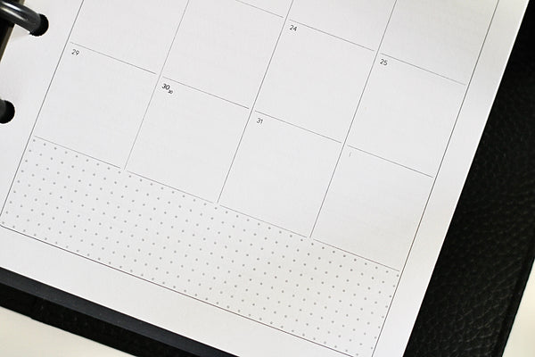 2026 Dated HHWSC Monthly Planner Insert