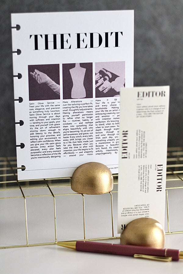 The Edit Dashboard Set