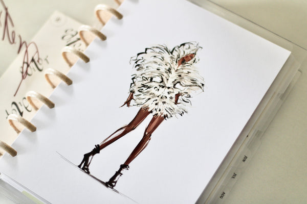 Fashion Illustration Cardstock  Dashboard | Covergirls