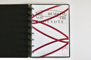 The Headline Cardstock  Dashboard