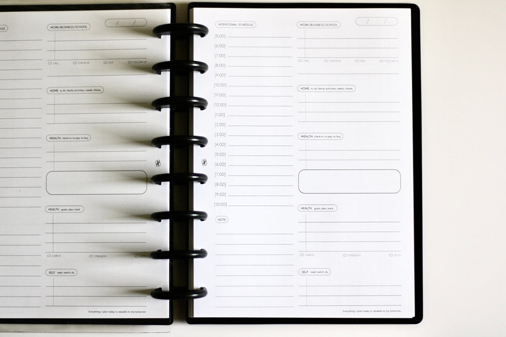 Intentional Daily Planner Insert (Volume 3) COMING SOON