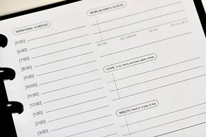 Intentional Daily Planner Insert (Volume 3) COMING SOON