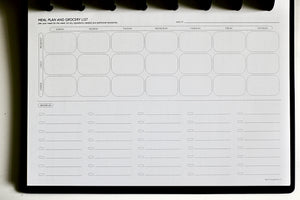 Meals and Grocery Planner Insert (Volume 3)