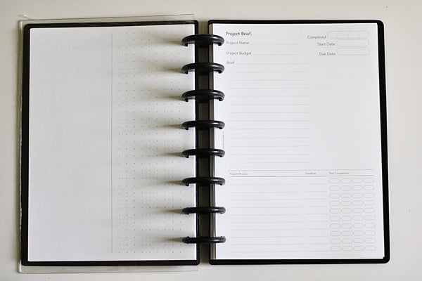 Project Brief Planner Insert (Volume 1) COMING SOON