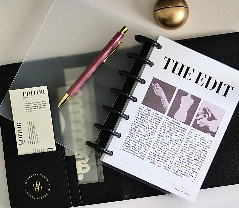 2026 THE EDITOR Planner Bundle