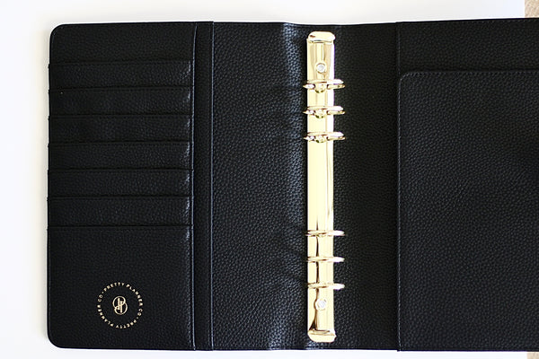 Noir Agenda Cover A5 Six Rings