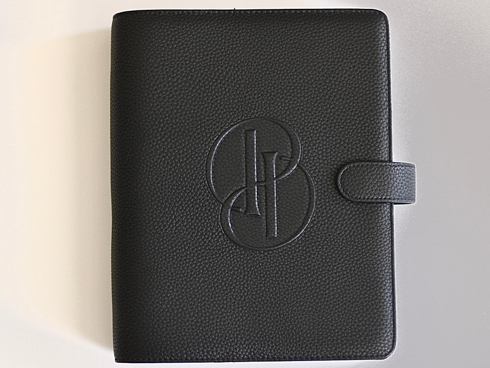 Noir Agenda Cover A5 Six Rings