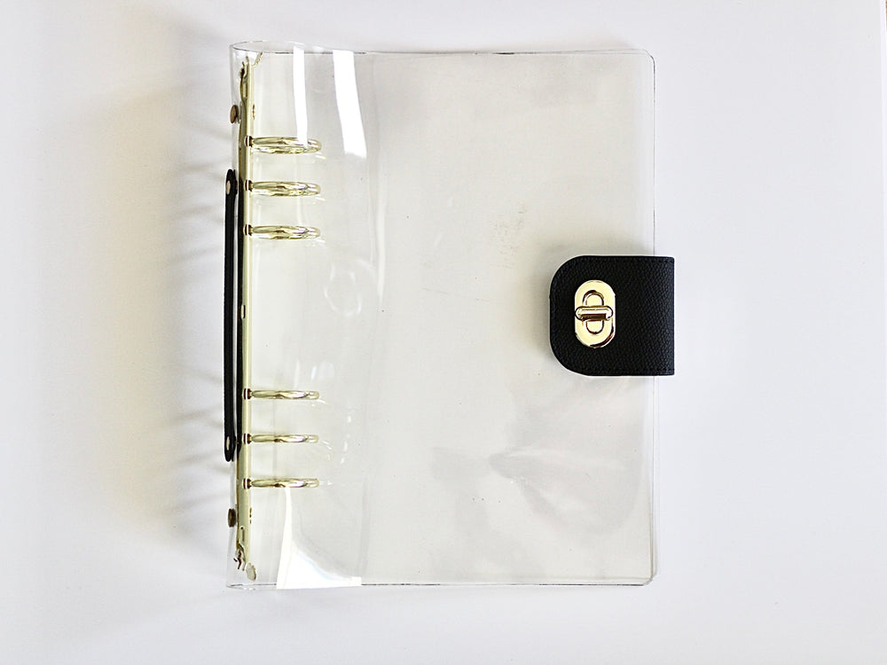 The Essential Klear Cover-A5 Six Rings/Black