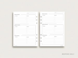 Bespoke Daily Insert