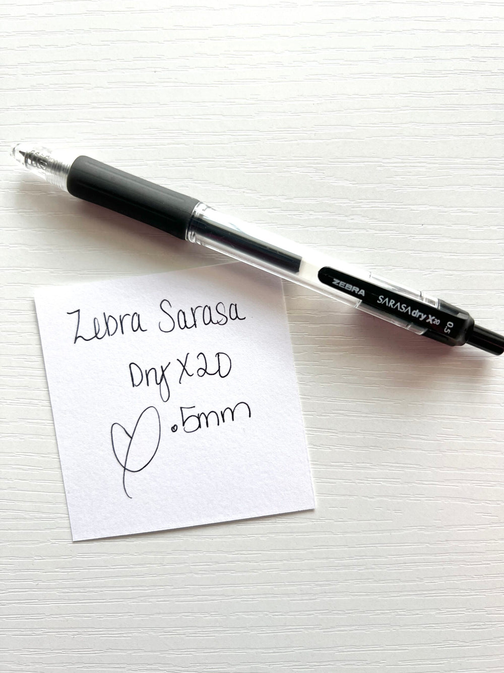 Zebra Sarasa Dry X20- Black Ink image 0