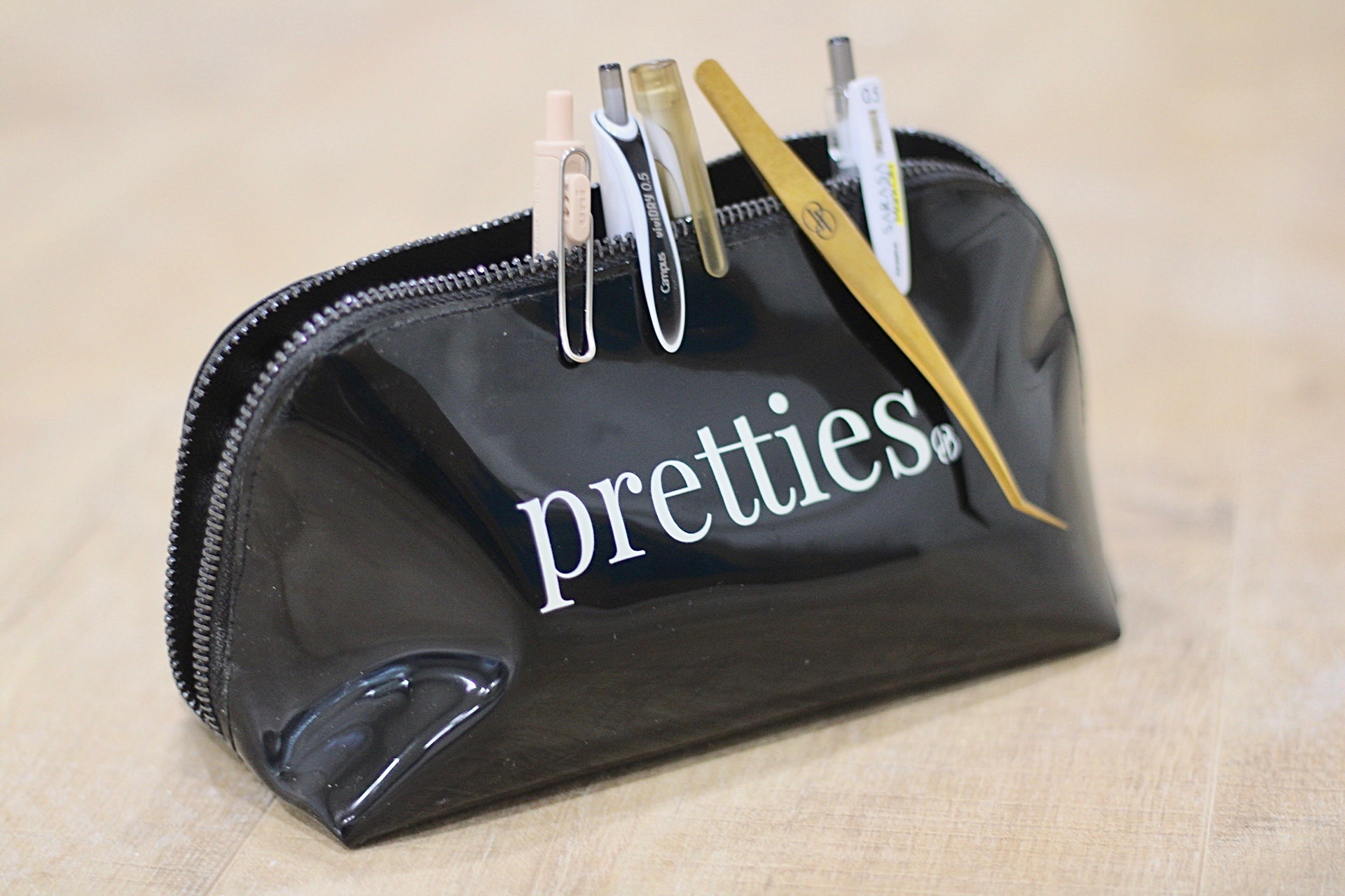 Black "Pretties" Pouch